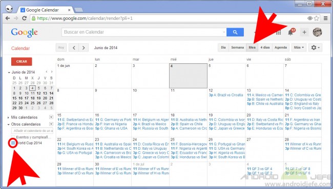 calendario mundial brasil 2014 google calendar