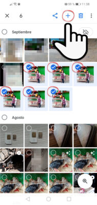 crear videos con fotos google fotos paso 1