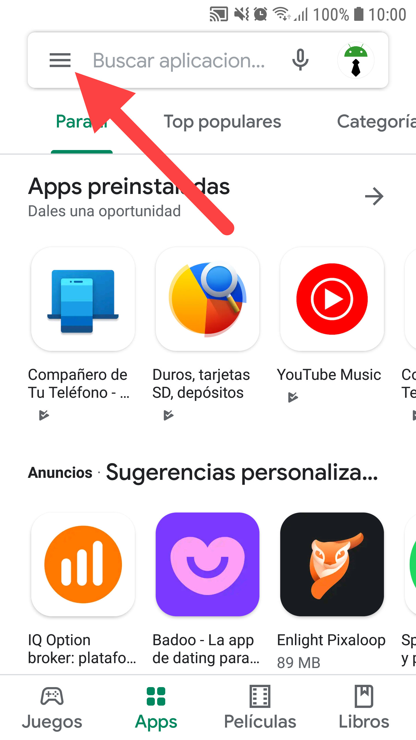 Telemacos Mucama Hacer la cama Eliminar historial de aplicaciones instaladas de Google Play Store