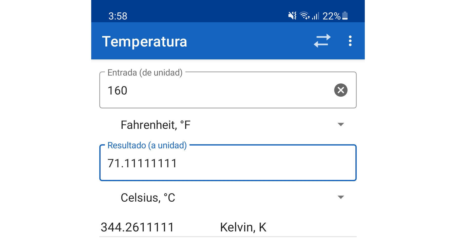 convertir unidad de temperatura aplicacion promo