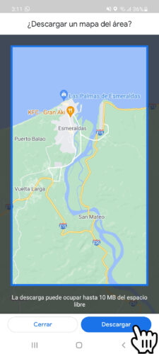 descargar mapa google maps