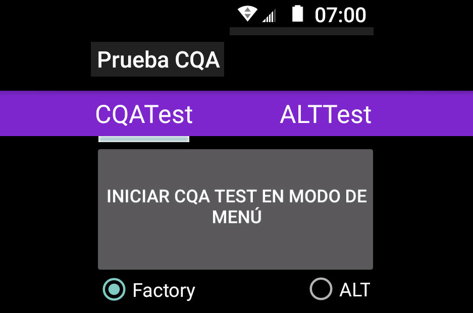 Modo Ingeniero Prueba CQA (Motorola Moto y otros) • Android Jefe Modo Ingeniero Prueba CQA (Motorola Moto y otros) • Android Jefe