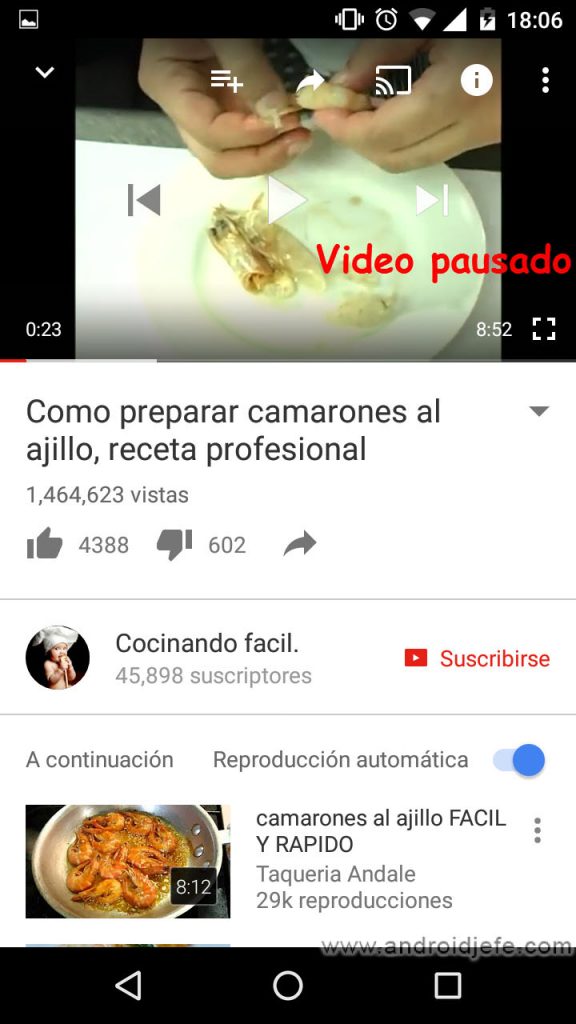 9 comandos de voz para controlar la aplicación YouTube • Android Jefe