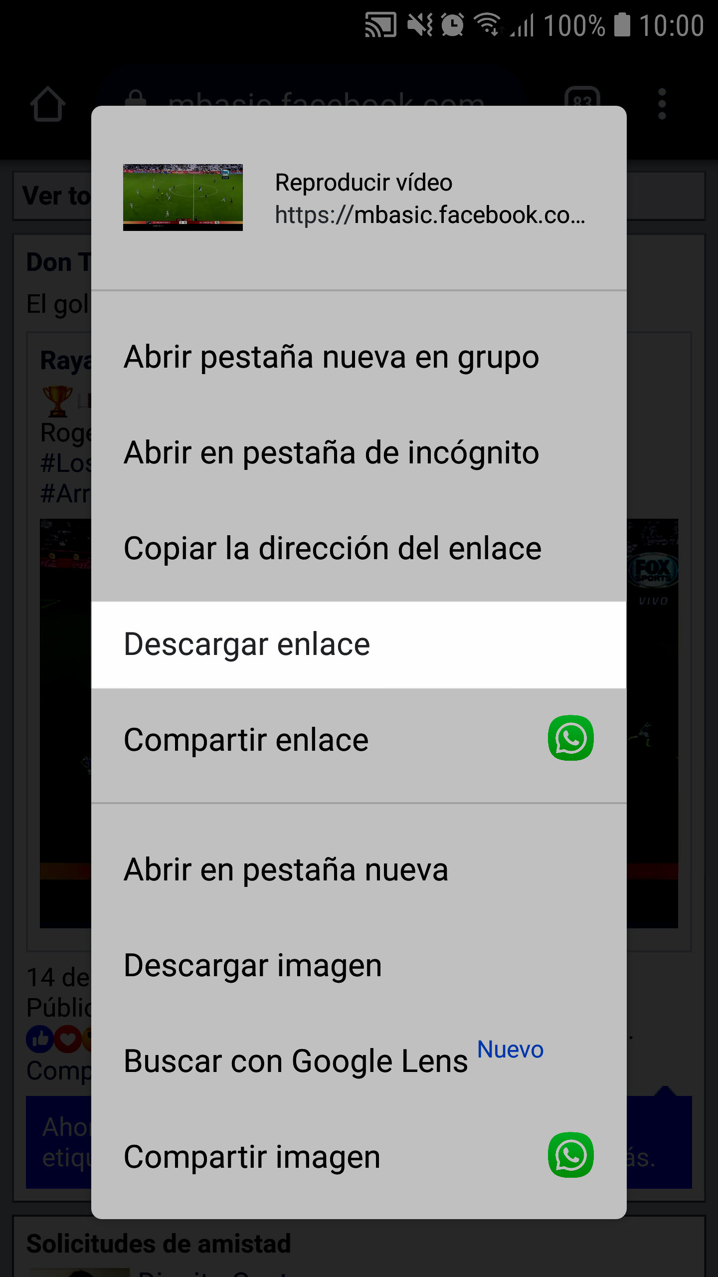 Cómo descargar videos privados de Facebook • Android Jefe