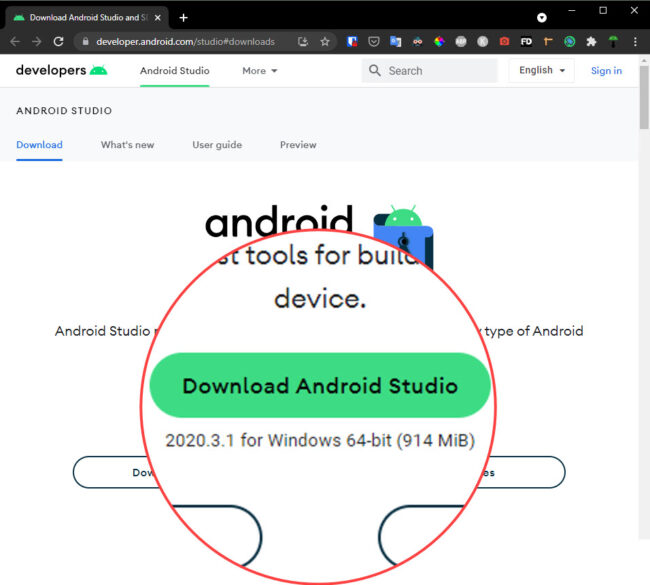 Descargar instalar emulador Android Studio PC Windows: requisitos pasos