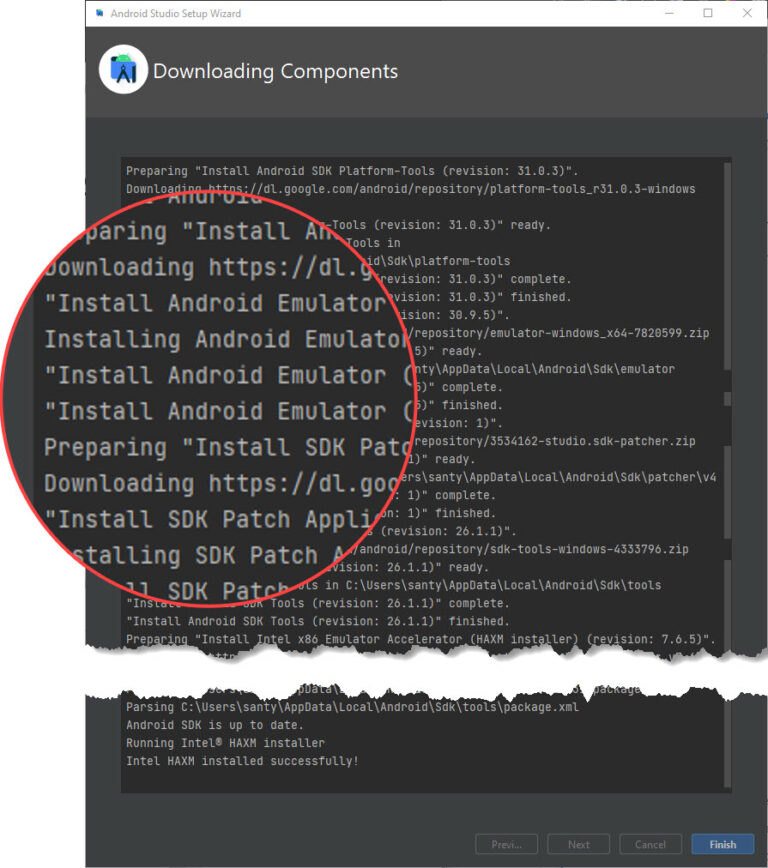 Descargar instalar emulador Android Studio PC Windows: requisitos pasos