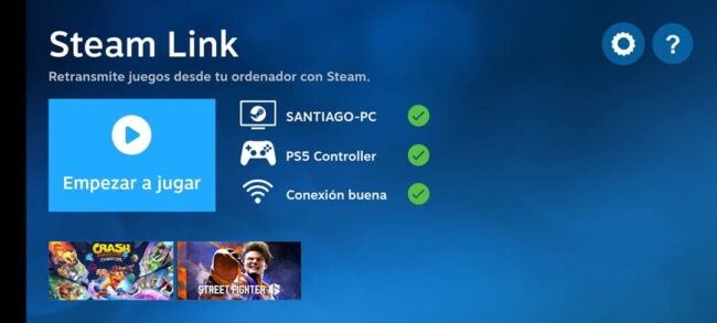 como jugar juegos de steam en android