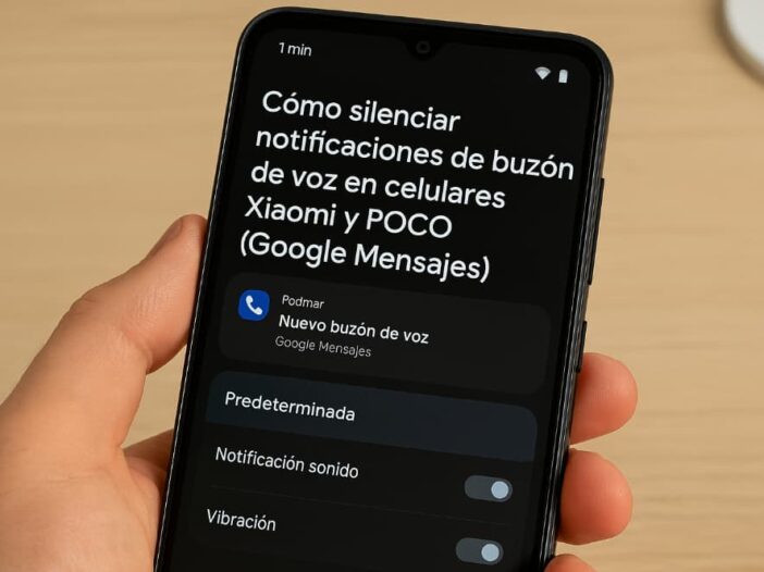 silenciar notificacion mensaje de voz android