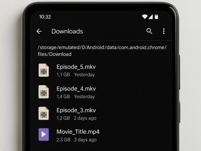 chrome descargas carpeta