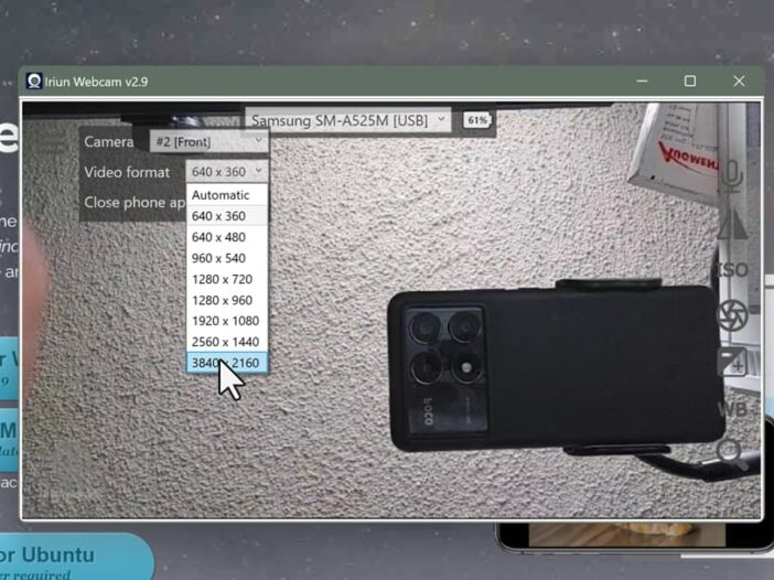 irium webcam 4k pro
