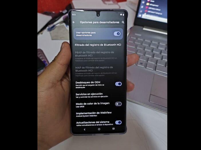 desbloqueo de oem motorola habilitar