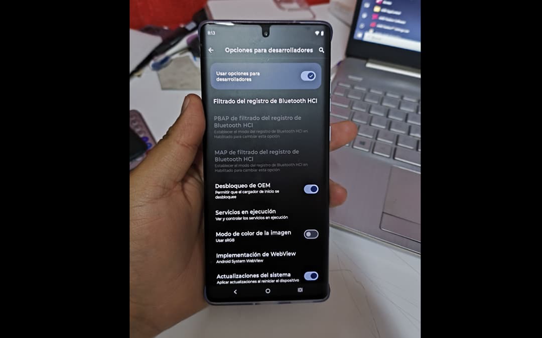 desbloqueo de oem motorola habilitar