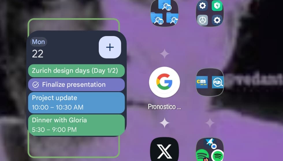 calendario widget android