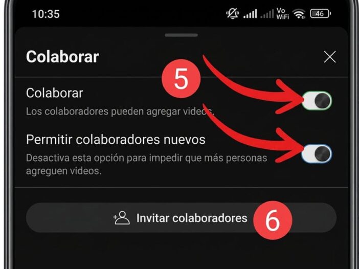 playlist colaborativa youtube
