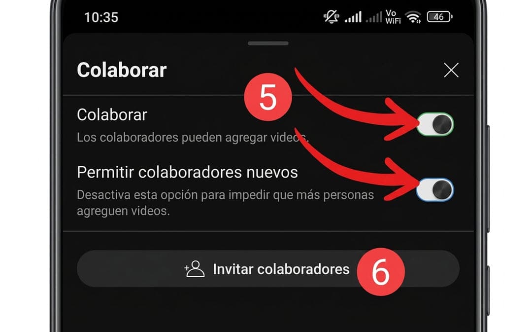 playlist colaborativa youtube