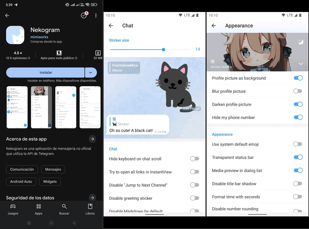 nekogram tiene virus