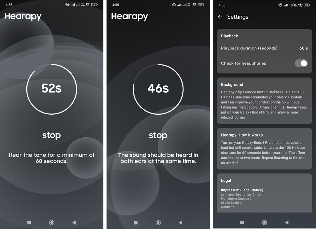 app mareos al viajar