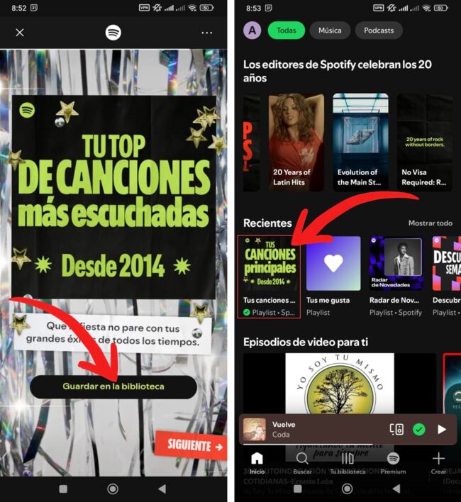 canciones mas escuchadas spotify por mi desde siempre