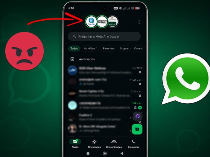 ocultar estados whatsapp